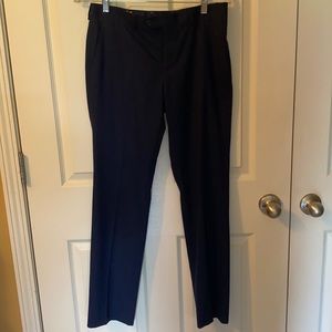 Boy’s DKNY dress pants Size 18. Navy Blue plaid.